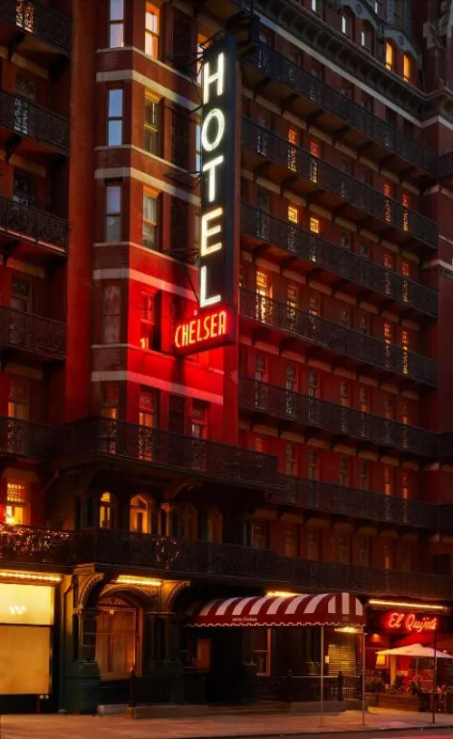 The Hotel Chelsea État de New York